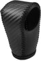 Gear Shift Lever Cover Automotive Interior Gear Shift Knob Trim for Honda HR-V 2016-2022 Black Carbon Fiber Pattern...