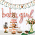 Ola Memoirs Woodland Baby Shower Decorations for Girl - Woodland Creatures It's A Girl Banner, Boho Floral Forest Animals Cutouts, Rose Gold Baby ...
