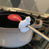 Fox Run Silicone Pot Clip Spoon Rest, French and English Bulldogs, Set of 2, 2.75", White and Black...