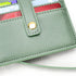 Wristlet Keychain Wallet, Leather Wrist Bracelet Strap Purse, Slim RFID Pocket Credit Card Holder with Lanyard (Card Holder, green)...