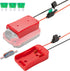 Power Wheel Adapter for V20 Craftsman 20V Battery with Fuse & Wire terminals, Power Connector for Rc Car, 14 Gauge Robotics, Rc Truck,DIY use, Wor...