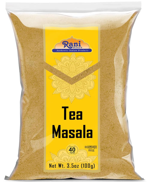 Rani Tea (Chai) Masala Indian Spice Blend 3.5oz (100g) ~ All Natural | Vegan | Gluten Friendly | Salt & Sugar Free | NON-GMO | No Colors | Indian ...