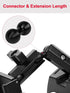 2PCS Aluminum Double Ball Head Mount, 20mm to 20mm Extension Double Ball Connects, Compatible with Multiple 20mm Double Ball Mounting Arms Kit...