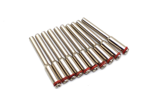 TMAX 10 pc 2 mm (5/64 Inch) Cut Off Wheel Screw Mandrel 1/8 Inch Shank Holder for Dremel Rotary Tools...
