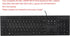 iKammo Keyboard Cover Skins Compatible with Dell KB216 & KM636 Keyboards & Dell Optiplex 5250/3050/3240/5460/7450/7050 & Inspiron AIO 3475/3670/34...