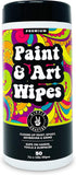Paint & Art Wipes Paint Remover Wipes Cleaner Epoxy Glue Stains Latex, Acrylic Hand Cleaner and Plastic, Metal or Wood Surfaces, Floors, Brushes, ...