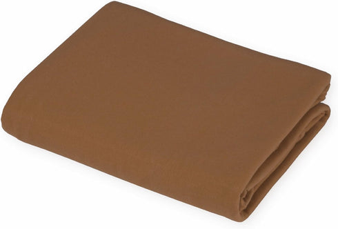 TL Care Supreme 100% Natural Cotton Jersey Knit Mini Crib Sheet, Chocolate, 24" x 38", Soft Breathable, for Boys and Girls...