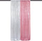 DUOBAO Sequin Backdrop 2FTx7FT Pink Gold Glitter Backdrop Curtain Fuchsia Pink Sequence Back Drop Photography Backdrop for Wedding Birthday Baby S...