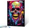 Aihonmin DIY Paint by Numbers,Sugar Skull Day of The Dead,Abstract Canvas Oil Painting Kit for Kids&Adults,16X20 Drawing Paintwork Acrylic Pigment...