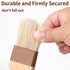 3 Pcs Pastry Brush, Natural Bristle Basting Brush, Cooking Brush, Food Brush, Butter Brush, Baster Brush, BBQ Brushes for Sauce, Kitchen Baking Br...