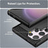 for Samsung Galaxy S24 Ultra Phone case, Shockproof, Scratch Resistant Carbon Fiber Jacket, Soft TPU,for Galaxy S24 Ultra case (Black)...
