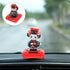 Kimono Solar Dancers Kimono Girl Sculpture Dashboard Dancing Solar Powered Car Japanese Kimono Doll Geisha Figurine Ornament Car Interior Decor Pu...