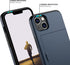 Nvollnoe for iPhone 13 Case with Card Holder Heavy Duty Protective Dual Layer Shockproof Hidden Card Slot Slim Wallet Case for iPhone 13 for Women...