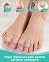 10 Pack Bunion Toe Corrector, Gel Toe Separators Big Toe Spacers with 2 Loops for Women Big Toe, Bunion Pain Relief, Overlapping Toe, Hammer Toe (...