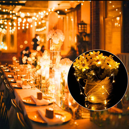12 Pack Battery Operated Fairy String Lights 7 Feet 20 Led Waterproof Silver Wire Firefly Starry Moon Lights for Bedroom DIY Party Wedding Patio C...