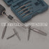 Damaged Screw Extractor Set, Easy Out Bolt Extractor with Quick Change Adapter for Easily Remove Broken Bolts, Stripped Screws, Studs, 6-Piece...