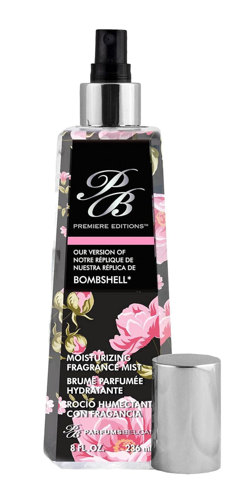 PB ParfumsBelcam Bath Therapy Premiere Edition Version of Moisturizing Mist, Bombshell, 8 Fluid Ounce...