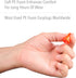 Howard Leight by Honeywell Maximum Disposable Earplugs Box, 200 Pair,Orange...
