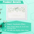50 Pcs Vellum Envelopes Clear Invitation Envelopes for Wedding Self Adhesive Envelopes Translucent Invitation Paper for Greeting Cards Announcemen...