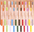 Bamboo Toothbrushes Hard Bristles for Adults 10 Pack, Wooden Toothbrush Family Set Natural Organic Tooth Brush (Multi-Color 20p)...