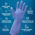 Cleaning Gloves Reusable 1 Pair - Rubber Gloves Latex Gloves for Washing Dishes - Dish Gloves Medium - Cleaning Gloves Medium - Rubber Gloves for ...