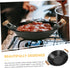 Stainless Steel Griddle Camping Pans Roasting Pan with Lid Cooking Stock Pot Japanese Soup Pots Wok Pan Stainless Steel Cookware Kitchen Gadget Ko...
