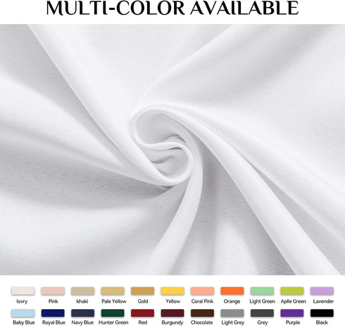 Softalker Round Tablecloth, Waterproof & Stain Resistant Table Cloth Wrinkle Free Fabric Washable Polyester Table Cover for Spring/Party/Outdoor -...