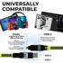 Rolling Square inCharge XL Pocket - 6-in-1 Portable Universal Charging Cable, USB-C, Lightning, USB-A and Micro USB, 100W Ultra-Fast Charging Powe...