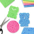 30 Pack Kitchen Cleaning Sponges Non-Scratch Kitchen Sponges Bulk Cleaning Sponges Dishwashing Sponges Natural Colored Sponge for Kitchen and Bath...