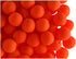 SCARA 100 pcs Czech Glass Round Beads 0.31 inches (8mm), Warm NEON (UV Active) Glass beads for Jewelry and Bracelets Making, Beads for Bracelets, ...