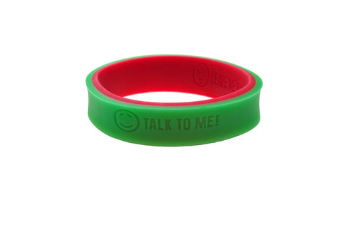 Chewigem Childs Chew & Communication Aid - Strong Smooth & Discreet, Child Bangle & Sensory Chew - Designed for, Subtle Communication, Anxiety Red...