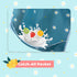 Little Dimsum Toddler Feeding Smocks Baby Waterproof Bib with Crumb Catcher Pocket Short Sleeve Adjustable Baby Bib, Pack of 2 Colors Flower Sets...