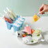 Popsicle Mould?Popsicle Maker Popsicle Molds 6 Pieces Silicone Ice Pop Molds BPA Free Popsicle Mold Reusable Easy Release Ice Pop Make (Blue)...