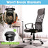 Bell Glides Replacement Office Chair Swivel Caster Wheels to Fixed Stationary Castors,with Separate Self Adhesive Felt Pads for Carpet,Desk Chair ...