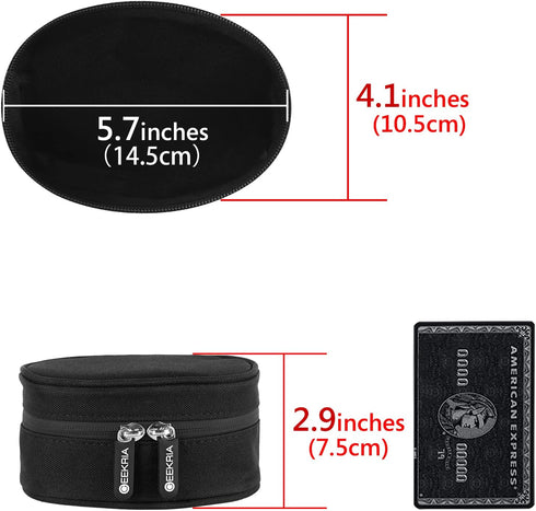 Geekria Mouse Travel Case for Many Gaming/Office Mouse, Compatible with Logitech G402, G502, G602, G203, G Prox, Razer DeathAdder Chroma, Naga, Ma...