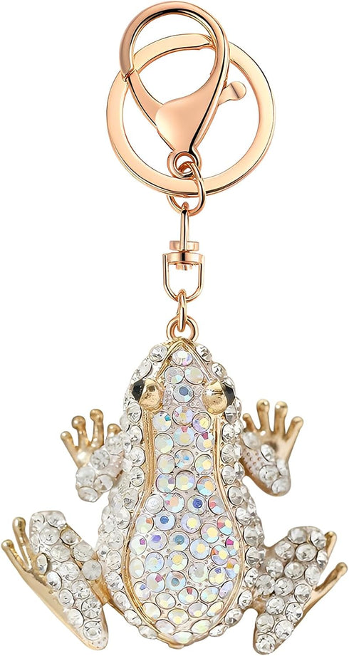 Cute Keychain Women Key Chains For Car Kawaii Anime Crystal Bling Pink Keychains Ring For Bag Purse Charm Accessories...
