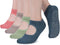 unenow Non Slip Grip Yoga Socks for Women with Cushion for Pilates, Barre, Home...