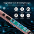 iinboBBQ Lighter Electric Lighter Rechargeable USB Candle Lighter with LED Battery Display Arc Lighter with Flexible Neck Flameless Long Lighters ...