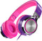 ELECDER i39 Headphones with Microphone Foldable Lightweight Adjustable On Ear Headsets with 3.5mm Jack for Cellphones Computer MP3/4 Kindle School...
