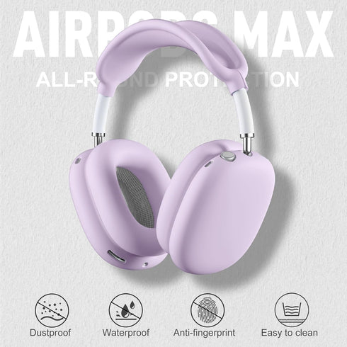 Lerobo Soft Case Cover for AirPods Max Headphones, Airpods Max Ear Cup Covers/Ear Pad Case Cover/Headband Cover/Max Headband Pad,Accessories Silic...