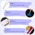 Chuangdi Diamond Painting Art Drill Pen with Light Diamond Painting Accessories and Tools 6 Pen Heads 20 Glue Clay for Nail DIY Craft Supplies(Pur...