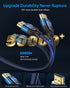 TISOFU?Ultra Certified 10K 8K HDMI Cable 10FT: HDMI 2.1 Cables 48Gbps High Speed Premium Braided Cord 8K@60Hz 4K@120Hz 4K@144Hz HDCP 2.2&2.3 CL3 A...