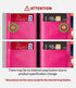 GOOSPERY Mansoor Wallet for Samsung Galaxy S10 Plus Case (2019) Double Sided Card Holder Flip Cover - Hot Pink...