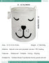 FANKANG Storage Basket, Nursery Hamper Canvas Laundry Basket Foldable with Waterproof PE Coating Large Storage Baskets for Kids Boys and Girls, Of...