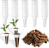 Cunhill 100 Pcs Hydroponic Plant Grow Sponges Pods Kit Root Plant Basket Seed Planting Kit Replacement Pod Cups Pot Hydroponic Pods for Garden Ind...