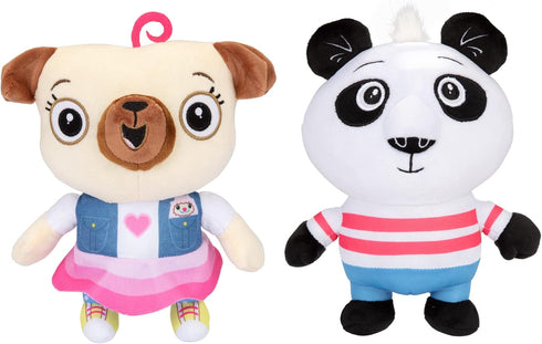 Doloowee Plush Nico and Chip Toys Best Buddies Official Licensed 8” Chip and Nico Stuffed Animal Toy Plush in 2-Pack Bundle...
