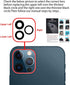 Camera Lens Replacement for iPhone 13 Pro & 13Pro Max, GVKVGIH Back Camera Len Glass Replacement with Double-Sided Adhesive & Repair Tool Kit......