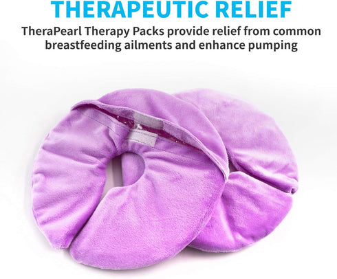 Breast Therapy Ice Pack, Breastfeeding Gel Pad, Nursing Pain Relief for Mastitis, Nipple Pain Relief breastfeeding, plugged ducts, Lactation Pain,...