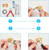 PH PandaHall 1000pcs Stainless Steel Coil Cord Ends 2.5mm Inner Diameter Mini Tube Cord Cap Tip Leather Cord Ends Caps 10mm Long Necklace Spring F...