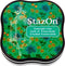 Tsukineko StazOn Midi Ink Pad, Emerald City 5.8 x 5.8 x 2.1 cm...